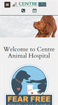Mobile Screenshot of centreanimalhospital.com